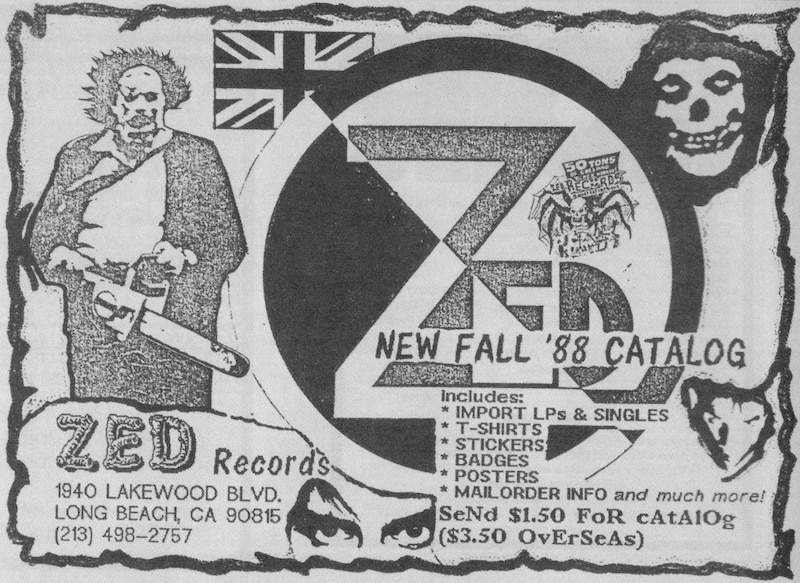 Zed Records and the Birth of SoCal Punk | Red Bull Music Academy Daily